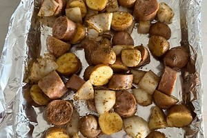 Smoked Sausage and Potatoes Roasted in Oven - Recipe Diaries