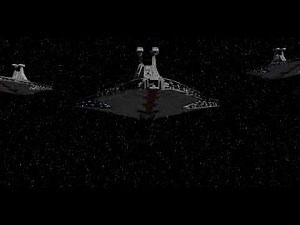 Star Wars - Venators Coming out of Hyperspace