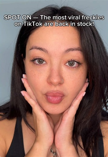 Faux Freckles Back in Stock: Shop Before They're Gone!