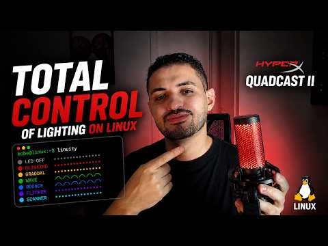 Finally! Control HyperX QuadCast II LEDs on Linux