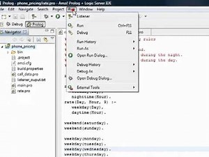 Amzi! Prolog Source Code Debugger in Eclipse
