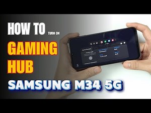 How to enable Gaming Hub on Samsung Galaxy M34 5G