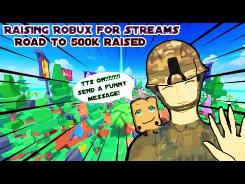 🔴Raising Robux! Goal 500K!! | TTS ON!!! SEND A FUNNY MESSAGE :) 🔴