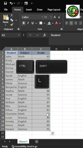Sort Numbers Instantly in Excel #excel #spreadsheetmagic #exceltips #dataextractor #exceltricks