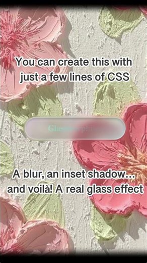Make a stunning Glassmorphism button in seconds with Css!
