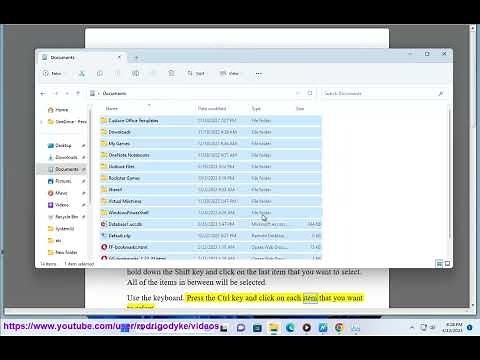 How to Select all using Shortcut in Windows?
