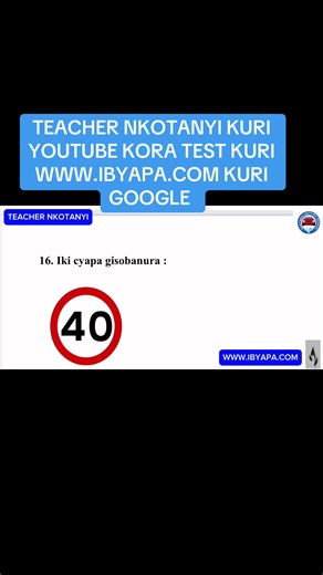 Kora Test Kuri Nkotanyi Driving School