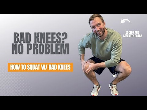 How To Squat With Bad Knees (Make These EASY Changes!)