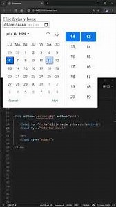 The DATETIME value in an HTML form #tutorial #html