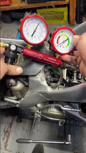 2005 Honda CRF250X leak down testing