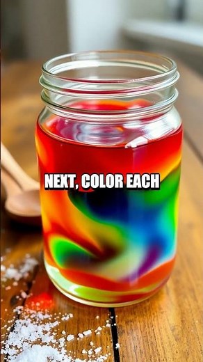 Rainbow in a Jar: Exploring Density