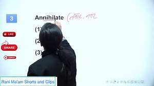 6.4K views · 420 reactions | Annihilate synonyms || Vocab through mnemonics || English with rani mam #synonyms #vocab #vocabulary #mnemonics | English With RANI MAM | Facebook