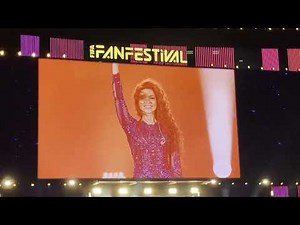 Myriam fares live show at Qatar fan festival ⚽ 2022