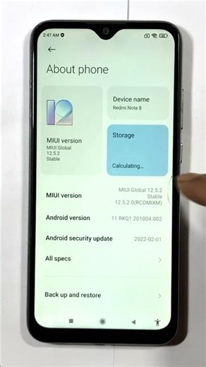 xiaomi redmi note 8 developer options settings #enabledeveloperoptions #smartphone #mobilephone
