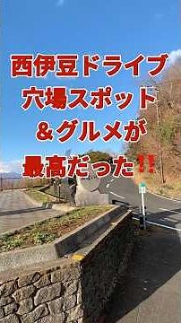 【静岡県西伊豆ドライブ】穴場スポット＆グルメ#西伊豆 #富士山 #駿河湾 #ドライブ #イルミネーション #修善寺