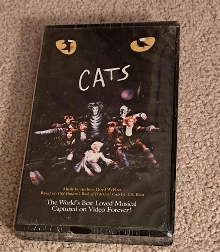 Cats 1998 VHS Tape Direct-to-video Film Adaption of the Musical Cats - Etsy