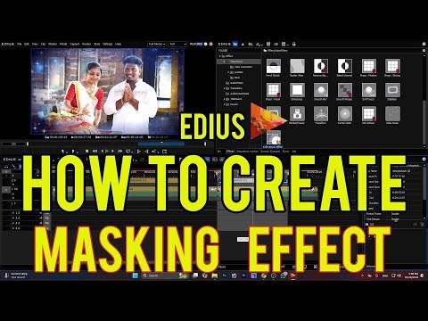 How Create Masking Effect In Edius Telugu Tutorial | Episode -5