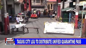 12K views · 93 reactions | NEWS | Taguig City LGU to distribute unified quarantine pass | PTV | Facebook
