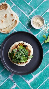 Celeriac Shawarma with Green Tahini by @mish.delish 💚 Serves 4. Ingredients: 1 large celeriac, peeled and cut into thick wedges 3 tbsp olive oil 1½ tsp ground cumin 1½ tsp ground coriander 1 tsp smoked paprika ½ tsp ground cinnamon ½ tsp turmeric 2 garlic cloves, crushed Zest & juice of 1 lemon Sea salt & cracked black pepper Green Tahini Sauce ½ cup tahini (preferably fresh) 1 bunch parsley, roughly chopped ½ bunch coriander, roughly chopped Juice of 1 lemon 1 garlic clove, crushed 5–6 tbsp co