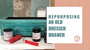 24 reactions · 5 comments | Repurposing an Old Dresser Drawer  I absolutely love taking an old piece of furniture and turning it into a piece of artwork. Join me while I show you how to create this gorgeous repurposed drawer! This finish would look fabulous on any piece of furniture!!! | Artistic Painting Studio | Facebook