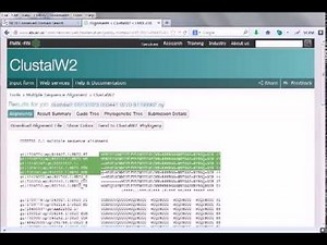multiple sequence alignment using ClustalW Video Lecture | Crash Course for CSIR NET Life Sciences (English)