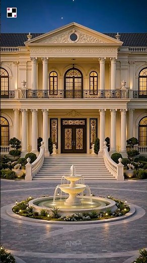 Luxury Classical Villa Design with Perfect Layout & Elevation ✨