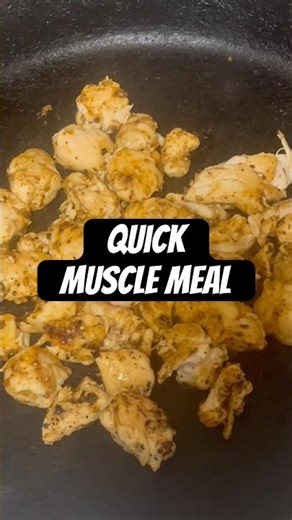Quick Muscle Meal | High Protein Fat Loss and Muscle Building Meals