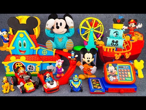 MICKEY MOUSE Collection ✨ Satisfying Unboxing Mickey Mouse Treasure Adventure Pirate Ship Playset