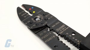 The Panduit CT-100A is a hand-operated, multi-tool crimper, stripper,...