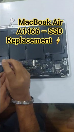 🔧 MacBook Air A1466 SSD Replacement | Upgrade for Faster Performance 🚀