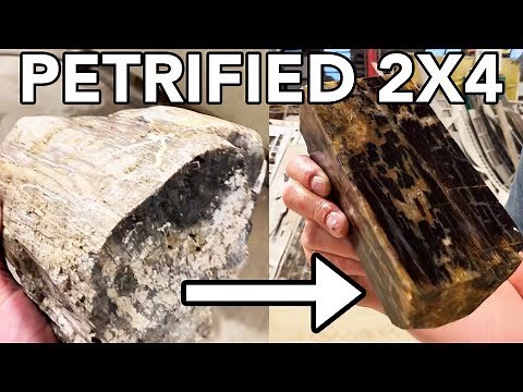 Making a Petrified 2x4 | Waterjet Channel