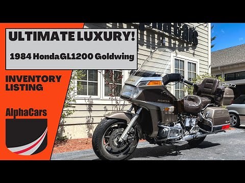 1984 Honda GL1200 Goldwing Overview & Ride!