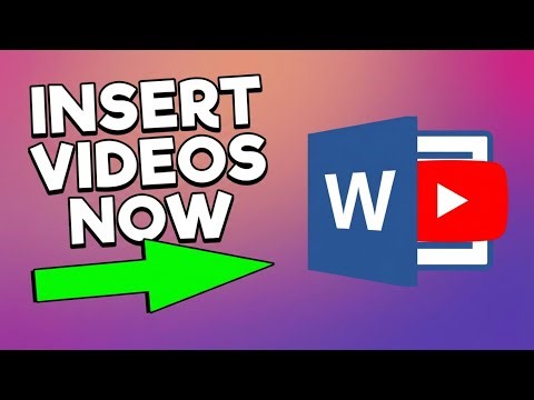 How to Insert Online Videos in Microsoft Word