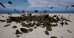 Barrels of Fun w/ UE5 Chaos Destructible Mesh - Now with AUTOMATIC DISSOLVE options! Featured in this clip: Auto mesh dissolve (automatically culls fractured mesh after a few seconds), Nanite enabled geometry collection, OnBreakEvent particles to add fake splinters, explosions and smoke effects.