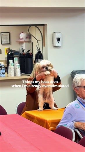 😂😂she’s veryyyy unserious #communitycafe #trending #funny #thevillagesflorida #workplacehumor