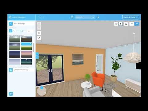 Floorplanner 4d Camera settings