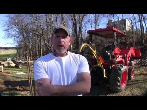 How to Build a Pole Barn Pt 2 - Digging Holes