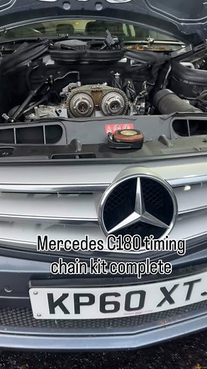 Mercedes Benz C180 Recovered in due to timing chain issues, complete new timing chain kit with vanos @mr_engines_uk_ltd_official_ HQ job completed and back on road Mercedes Benz engine specialist #engine #viral #engineering #fyp #viralvideos #trend #carporn #merc #mercedesbenz #mercedes_amg #mercedesamgf1 #mercedes #uk #trending #essex #london #europe #world | Automotive Components Specialist Ltd | Facebook