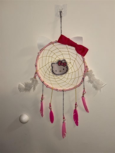 Hello Kitty Dream Catcher - Etsy
