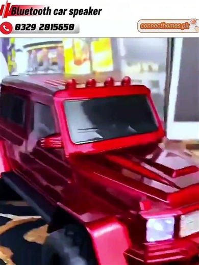 WS-G63 6x6 Off-Road Truck Bluetooth Speaker Luxury aur Power ka naya level! 🌟🛻 #connecthomes