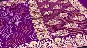 Pure banarasi georgette real zari with meenakari border... Rai bandhej saree.. Price on request. We ship worldwide | Myosutra | Facebook