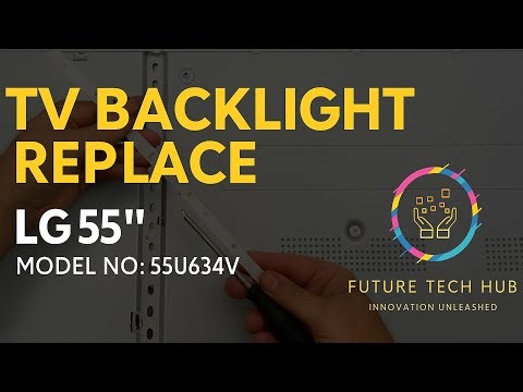 LED Backlight Failure? | Save $200 With This Trick - LG - Model 55UJ634V