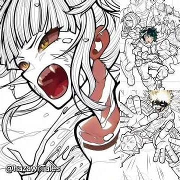 My Hero Academia Digital Coloring Collage: Unleash Your Inner Hero!