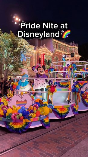 Debbie Wilson on Instagram: "Pride Nite at Disneyland was so much fun 🌈 * #disneyland #disney #pridenite #pride #pridemonth #rainbow"