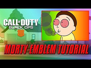 BAKED MORTY - Emblem Tutorial | BO3/BO4