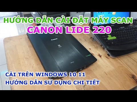 Canon Lide 220 Installation and Usage Guide | details