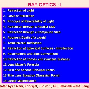 1_ray_optics_1.ppt - Physics - Notes - Teachmint
