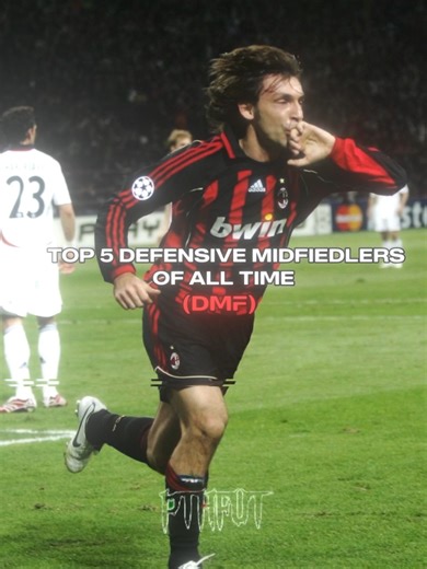 Top 5 Defensive Midfielders Of All Time 🔥⚽ | #shorts #football #trending