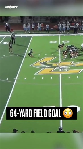 Senior high school kicker Jack Drygas of Legacy Christian Academy (TX) drills 64-YARD field goal 🤯 (🎥 @lcafrisco_athletics) | CBS Sports