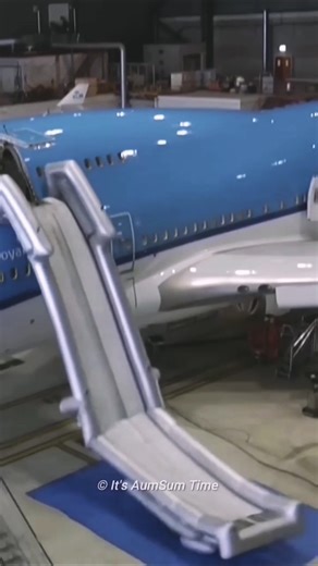 Why Pulling an Airplane Emergency Slide Could Cost You $30,000 #shorts #usa